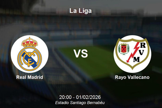 Nhận định Real Madrid vs Rayo Vallecano - La Liga