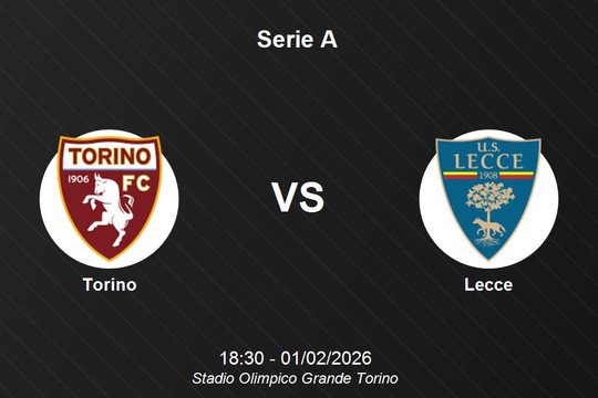 Nhận định Torino vs Lecce - Serie A: Cuộc chiến sống còn tại Stadio Olimpico