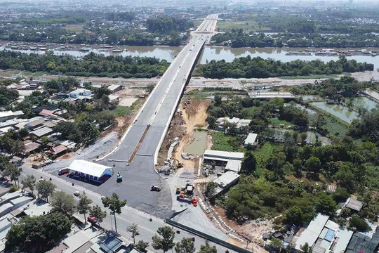 Thông xe kỹ thuật cầu Thống Nhất kết nối trung tâm Biên Hòa và Cù lao Phố từ ngày 3/2