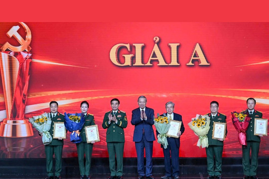 Tổng Bí thư Tô Lâm dự tổng kết, trao giải Cuộc thi báo chí viết về Đảng quang vinh, Bác Hồ vĩ đại