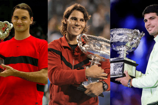 Alcaraz vô địch Australian Open 2026: Sự trùng hợp lịch sử với Federer và Nadal