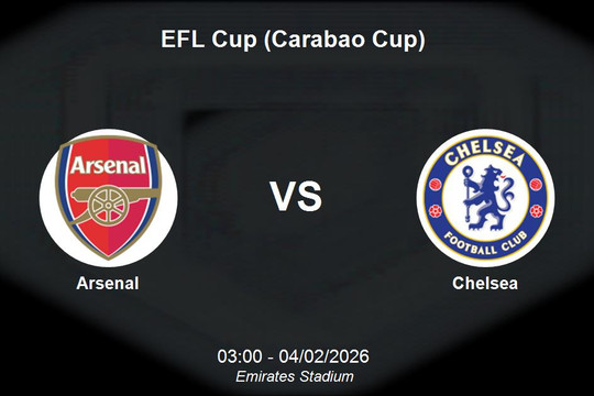 Nhận định Arsenal vs Chelsea - Đại chiến London tại EFL Cup