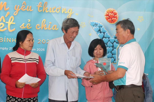 Tết sẻ chia, ấm áp ở xã Hàm Thuận