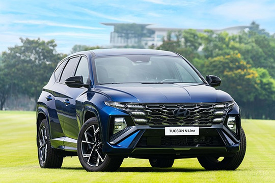 Giá xe Hyundai Tucson 2026 tháng 2: Ưu đãi tới 58 triệu đồng cho mẫu CUV Hàn