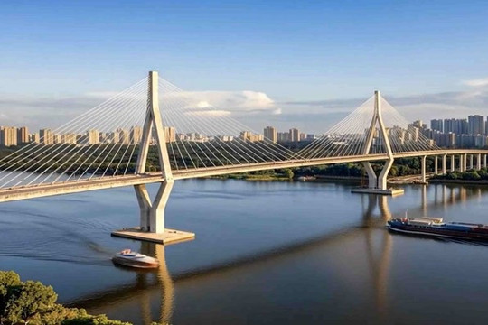 Cầu Phú Mỹ 2 hơn 23.186 tỷ đồng: Công trình biểu tượng có tĩnh không cao nhất Việt Nam