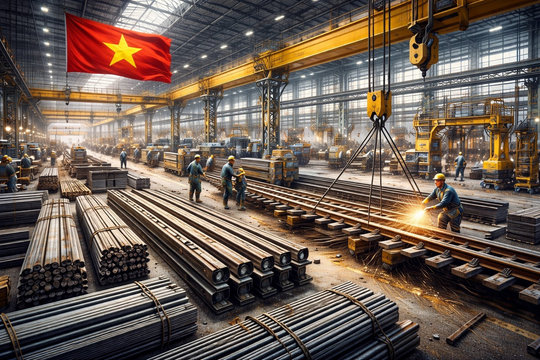 Siêu tổ hợp công nghiệp đường sắt 17.500 tỷ đồng tại Hà Nội: Mốc tiến độ quan trọng