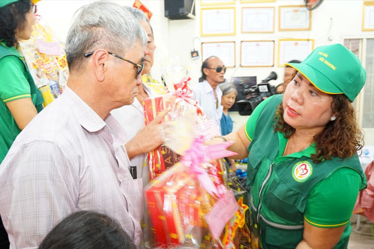 260 triệu đồng chăm lo Tết cho hội viên Hội Người mù khu vực phía Đông Lâm Đồng