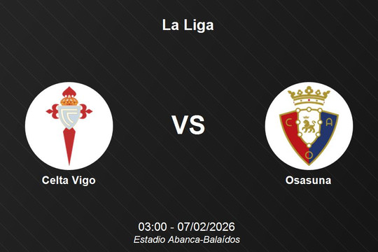 Nhận định Celta Vigo vs Osasuna - La Liga: Điểm tựa sân nhà Balaídos