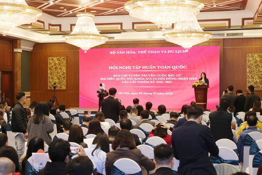 Lâm Đồng dự hội nghị trực tuyến tập huấn tuyên truyền bầu cử