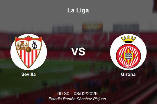 Nhận định Sevilla vs Girona - La Liga: Cuộc đối đầu quyết định tại Ramón Sánchez Pizjuán