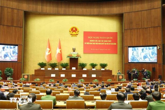 Tổng Bí thư: Thống nhất tư duy xuyên suốt là chuyển mạnh từ nói sang làm