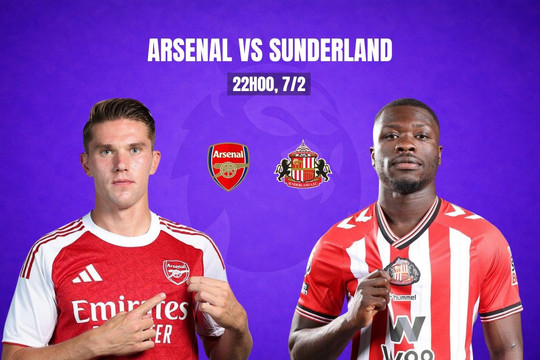 Tường thuật trực tiếp Arsenal 3-0 Sunderland: Sức mạnh hủy diệt của Pháo thủ
