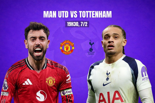 Tường thuật trực tiếp MU 2-0 Tottenham Hotspur: "Quỷ đỏ" tiếp chuỗi thắng trước hàng thủ Spurs