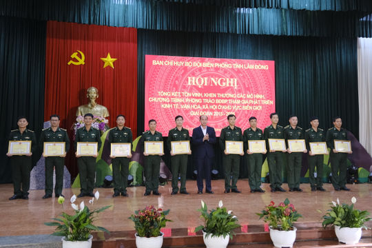 Bộ đội Biên phòng tỉnh Lâm Đồng xây dựng “thế trận Biên phòng toàn dân” vững chắc