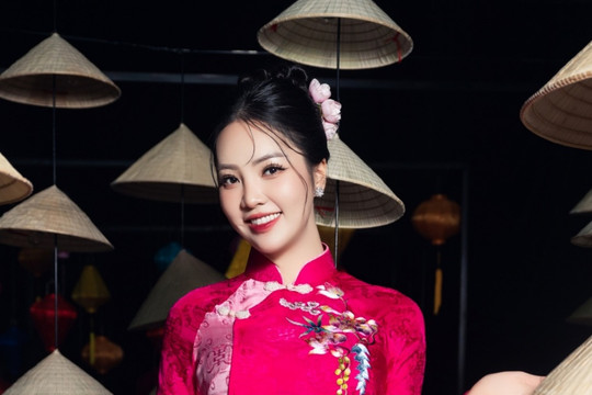 Á hậu Thụy Vân "phủ sóng" loạt chương trình trọng điểm trên sóng VTV dịp Tết 2026