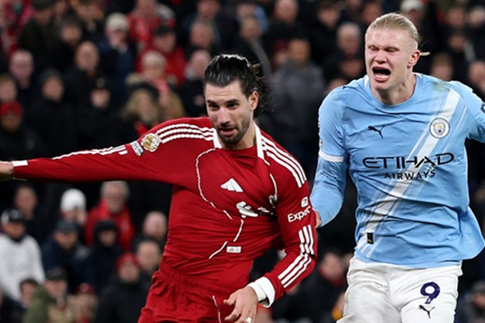 Kịch tính Anfield: Vì sao VAR tước bàn thắng của Haaland và đuổi Szoboszlai?