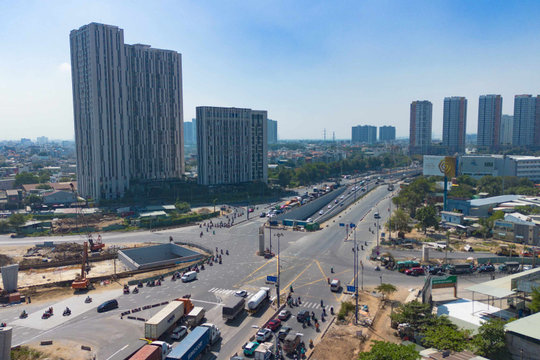 Nút giao An Phú: Thông xe hầm chui HC1-02, giải tỏa cửa ngõ phía Đông TPHCM