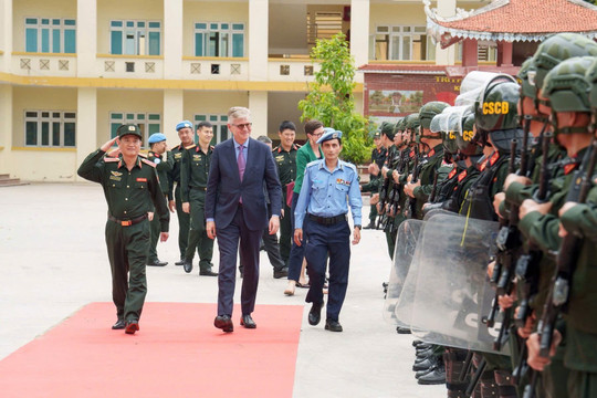 Liên hợp quốc nâng Đơn vị Cảnh sát Gìn giữ hòa bình số 1 Việt Nam lên cấp độ 3