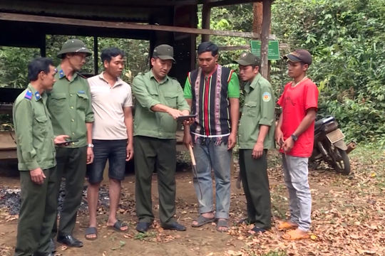 Trăn trở nghề giữ rừng