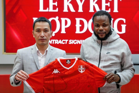 Jourdain Ronaldo Fletcher gia nhập Hải Phòng: Tham vọng vô địch V-League 2025/26
