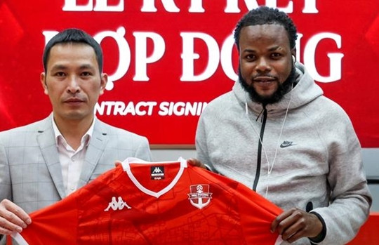 Hải Phòng đặt phí giải phóng kỷ lục cho tân binh Ronaldo Fletcher