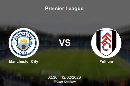 Nhận định Manchester City vs Fulham - Premier League: Sức mạnh áp đảo tại Etihad