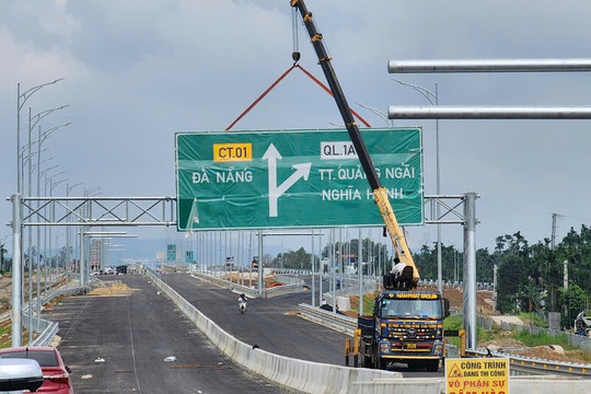 Chính thức thông xe cao tốc Quảng Ngãi - Hoài Nhơn hơn 20.400 tỷ đồng có 3 hầm xuyên núi