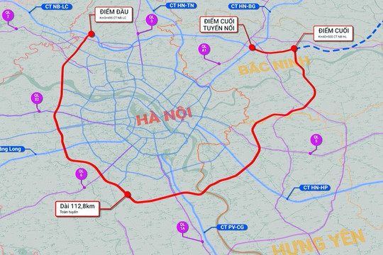 Cao tốc Vành đai 4 Vùng Thủ đô 56.000 tỷ đồng: Hoàn tất góp vốn và đẩy nhanh tiến độ