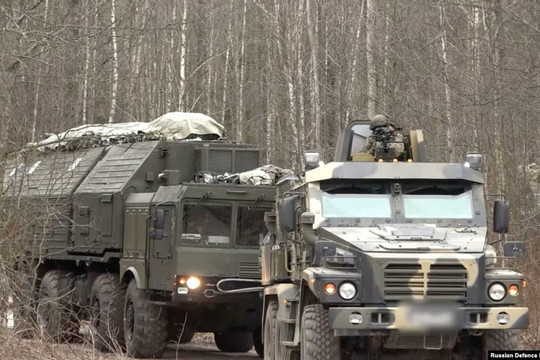 Belarus triển khai tổ hợp tên lửa siêu thanh Oreshnik tại sân bay Krychav-6