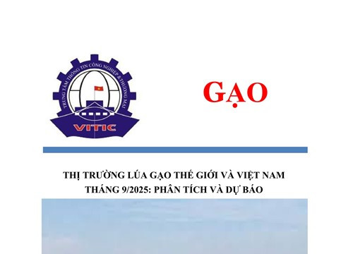 Thị trường lúa gạo tháng 9/2025: Giá xuất khẩu có xu hướng giảm tại các nước cung ứng lớn