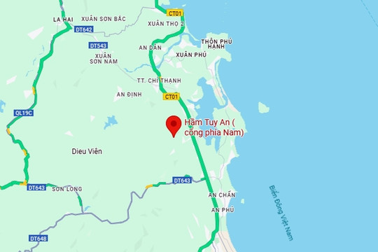 Cao tốc Chí Thạnh - Vân Phong: Đề xuất lùi thời hạn thông xe đoạn 36km dịp Tết 2026