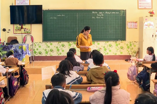 Sức xuân ở trường học vùng biên Lâm Đồng – Gieo niềm tin tri thức nơi phên dậu Tổ quốc