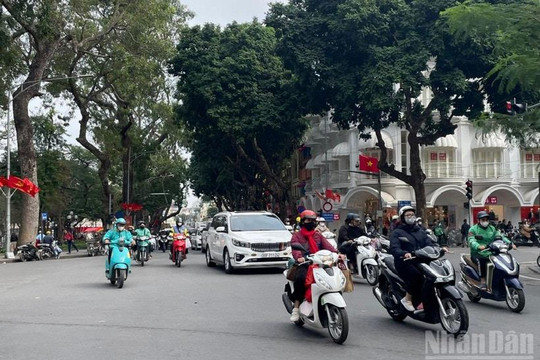 Thời tiết ngày 15/2: Bắc Bộ có mưa vài nơi, sáng và đêm trời rét