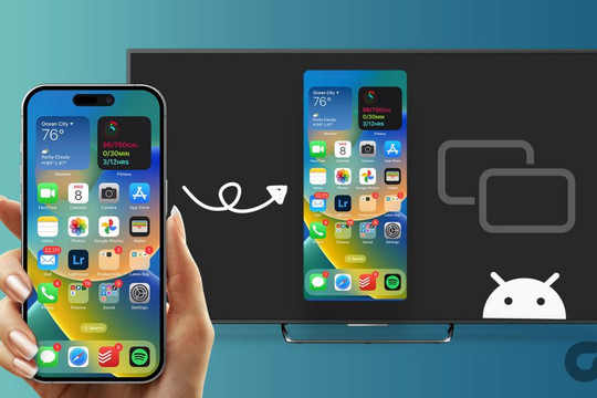 Cách phản chiếu màn hình iPhone lên tivi Samsung, Sony, LG đơn giản và ổn định