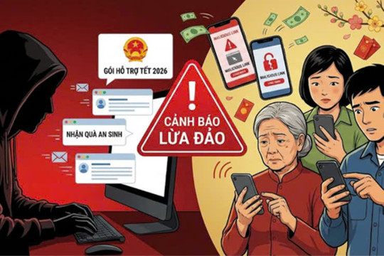 Cảnh giác các thủ đoạn lừa đảo không gian mạng phổ biến trong dịp Tết Nguyên đán