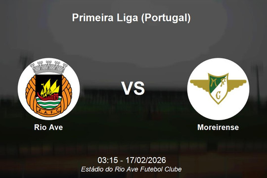 Nhận định Rio Ave vs Moreirense - Quyết tâm bứt phá tại vòng 22 Primeira Liga