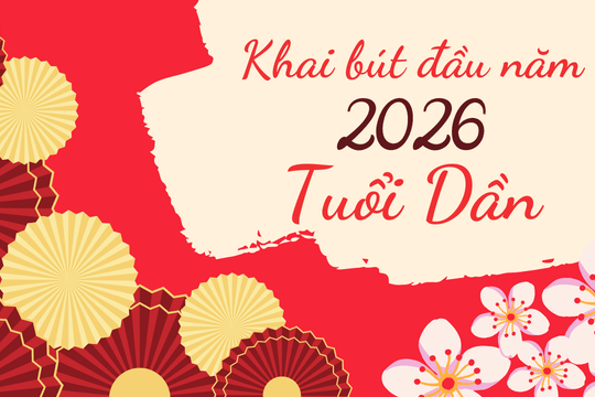Cẩm nang khai bút đầu năm 2026 dành riêng cho người tuổi Dần