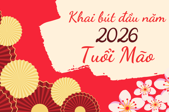 Cẩm nang khai bút đầu năm 2026 dành riêng cho người tuổi Dần
