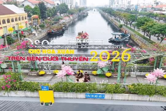Chở xuân về phố trên VTV9: Hành trình mang hương sắc miền Tây hội tụ giữa lòng Sài Gòn