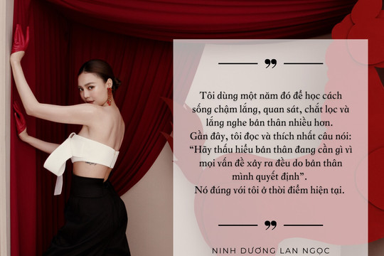Ninh Dương Lan Ngọc: Sống chậm để đi xa và tâm thế đón năm tuổi Bính Ngọ 2026