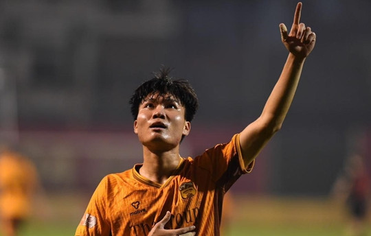Tiền đạo Nguyễn Minh Tâm của HAGL vào danh sách sơ bộ U21 Việt Nam dự ASIAD 20