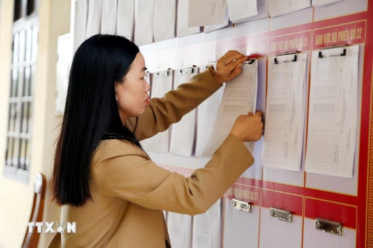Bầu cử Quốc hội và HĐND: Tích cực chuẩn bị cho ngày hội non sông