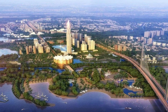Hà Nội xây siêu tháp 108 tầng cao 639m: Biểu tượng 4,2 tỷ USD phía Bắc sông Hồng
