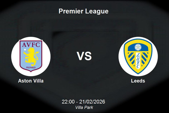 Nhận định Aston Villa vs Leeds - Premier League: Villa Park mở hội?