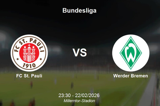 Nhận định FC St. Pauli vs Werder Bremen - Bundesliga
