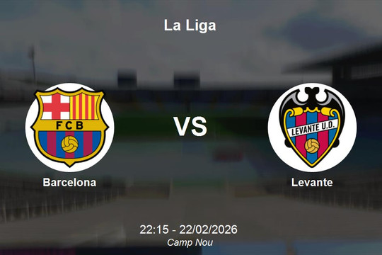 Nhận định Barcelona vs Levante: Sức mạnh áp đảo tại Camp Nou - La Liga