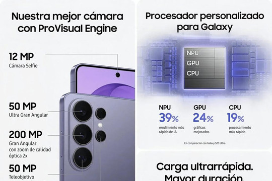 Samsung Galaxy S26 Ultra lộ diện qua tài liệu quảng cáo: Duy trì pin 31 giờ và camera 200MP