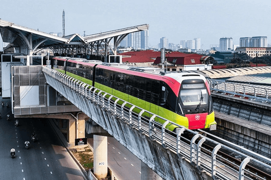 Metro Nhổn - Ga Hà Nội: Đã giải ngân 1 tỷ USD, dự kiến vận hành toàn tuyến vào cuối năm 2027