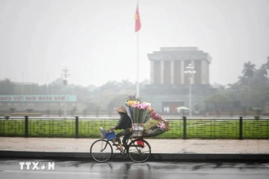 Thời tiết ngày 23/2: Bắc Bộ mưa lạnh, Nam Bộ có nơi nắng nóng