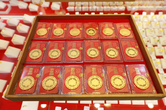 Giá vàng chiều nay 24/2/2026: Giá vàng SJC đi ngang; vàng thế giới giữ dưới 5200 USD